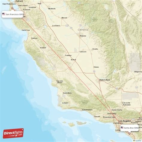 San Francisco to Santa Ana flights